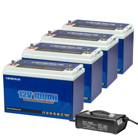 12V 100Ah Lithium Battery made for Deep Cycle Applications -Newpowa